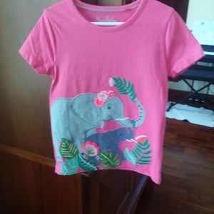Mini Boden Safari Appliqué T-shirt 8-9Y